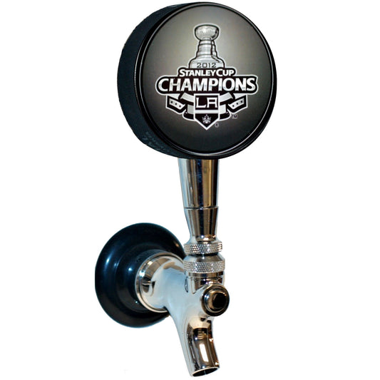 Los Angeles Kings 2012 Stanley Cup Champions Hockey Puck Beer Tap Handle