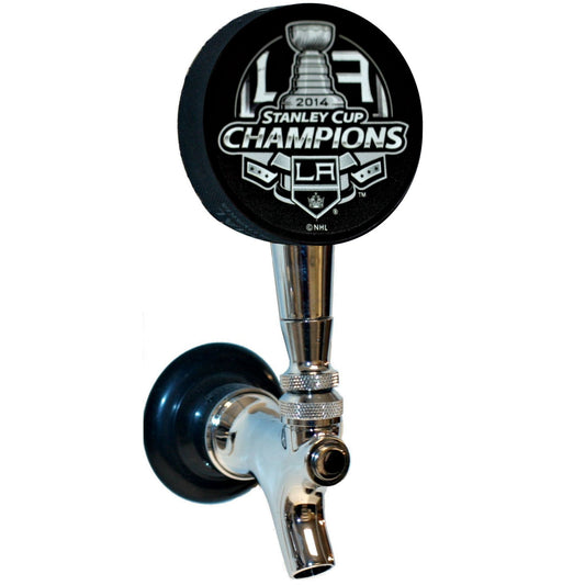 Los Angeles Kings 2014 Stanley Cup Champions Hockey Puck Beer Tap Handle