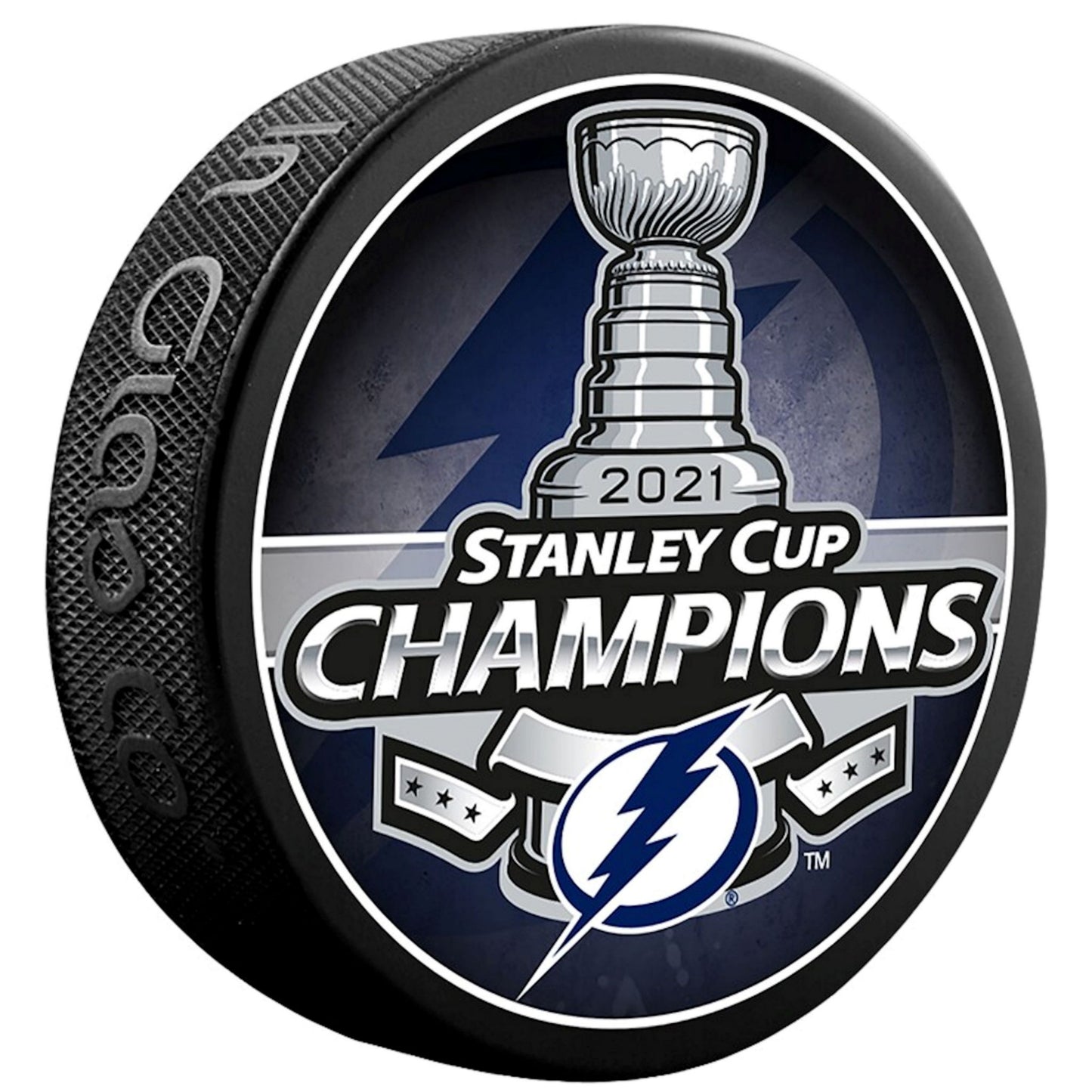 Tampa Bay Lightning 2021 Stanley Cup Champions Collectible Hockey Puck