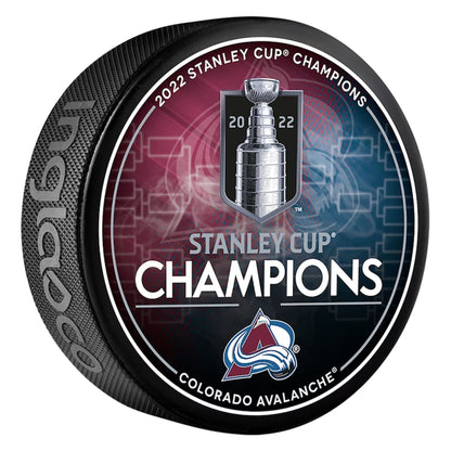 Colorado Avalanche 2022 Stanley Cup Champions Collectible Hockey Puck