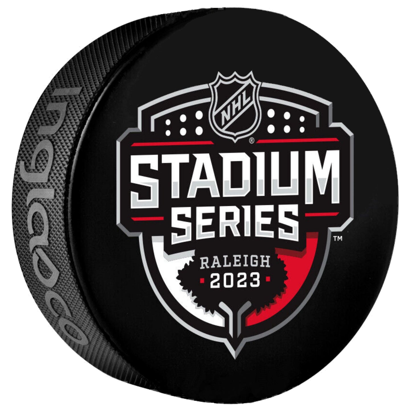 2023 NHL Stadium Series Souvenir Style Collectible Hockey Puck -Capitals vs. Hurricanes-