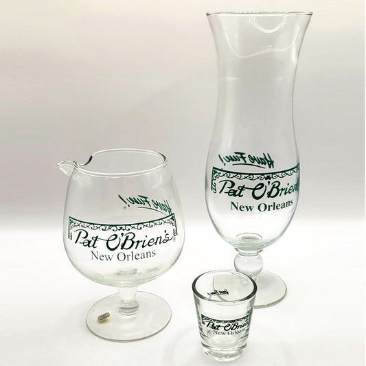 New Orleans Pat O’Brien's Collectible Glass Set