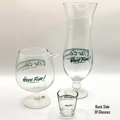 New Orleans Pat O’Brien's Collectible Glass Set