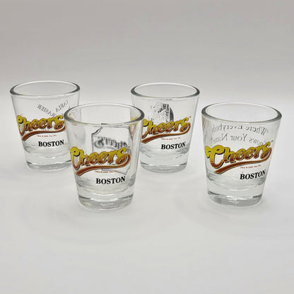 Cheers TV Show Collectible Shot Glass Set