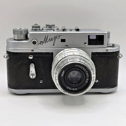 MIR Type 3 35mm Rangefinder Soviet Cold War Era Film Camera