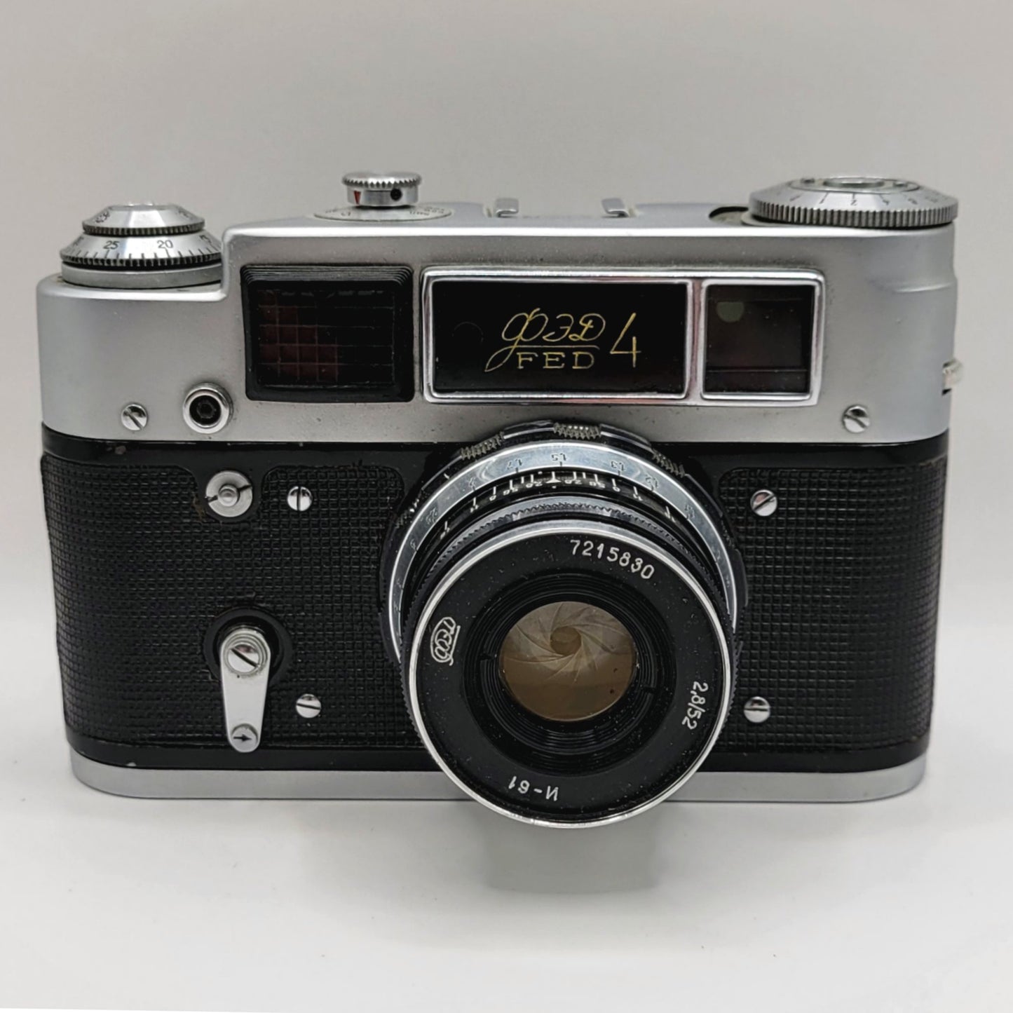 FED 4b 35mm Rangefinder Soviet Cold War Era Film Camera