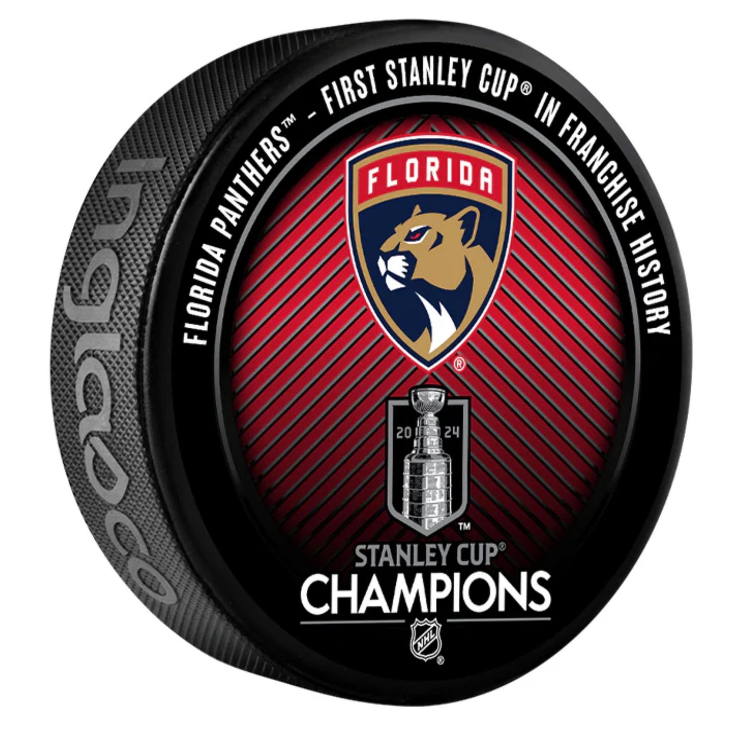 Florida Panthers 2024 Stanley Cup Champions Collectible Hockey Puck