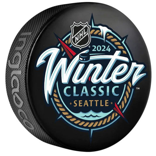 2024 NHL Winter Classic Souvenir Collectible Hockey Puck -Vegas vs Seattle-