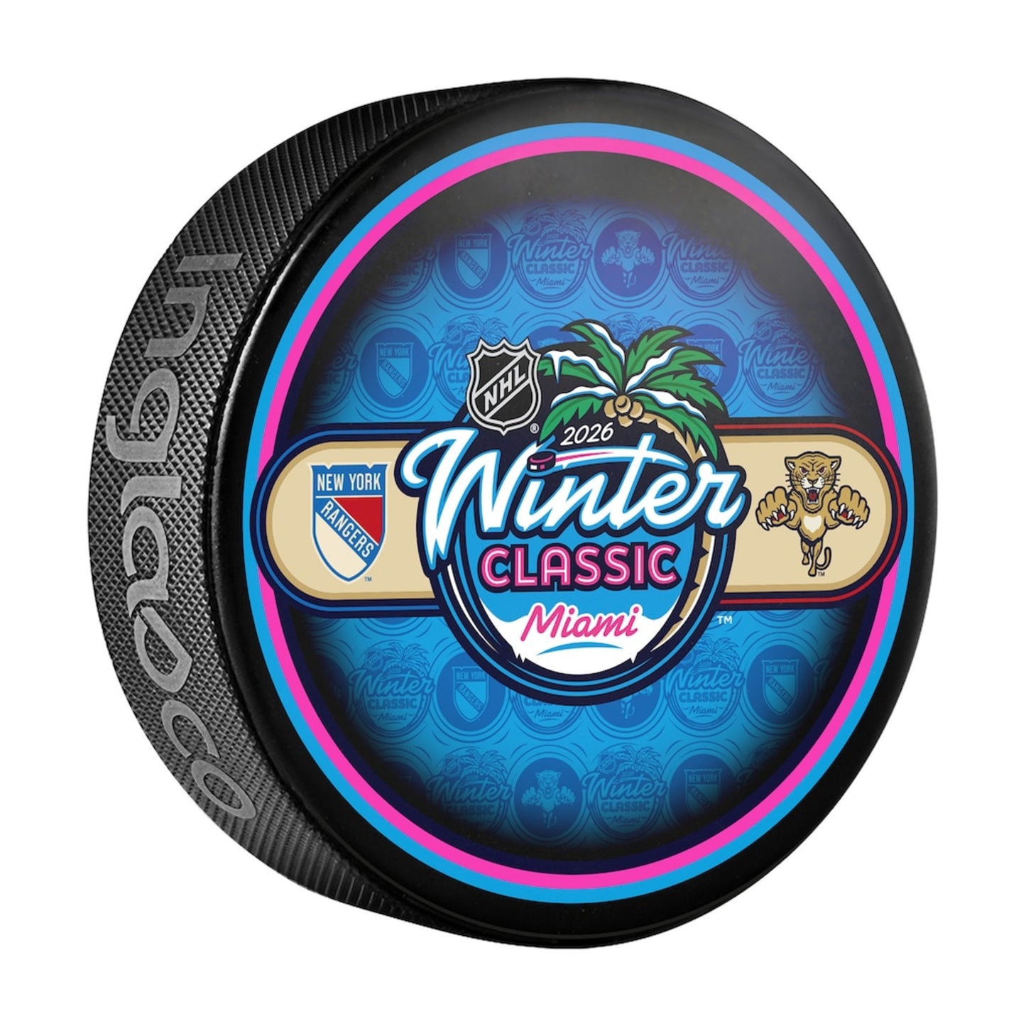 2026 NHL Winter Classic Dueling Collectible Hockey Puck -Rangers vs Panthers-
