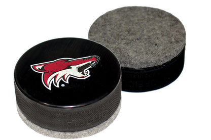 Arizona Coyotes Basic Series Hockey Puck Board Eraser For Chalk & Whiteboards