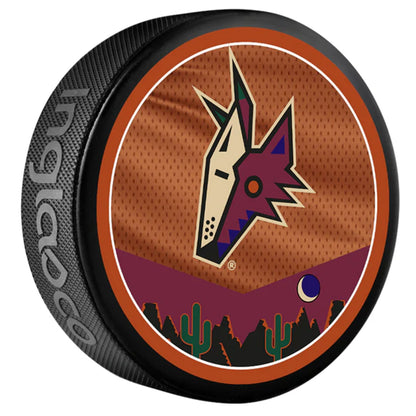 Arizona Coyotes Reverse Retro Series Collectible Hockey Puck