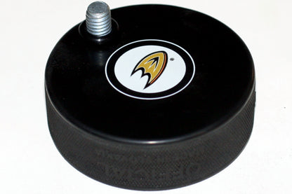 Anaheim Ducks Hockey Puck Beer Tap Handle Display