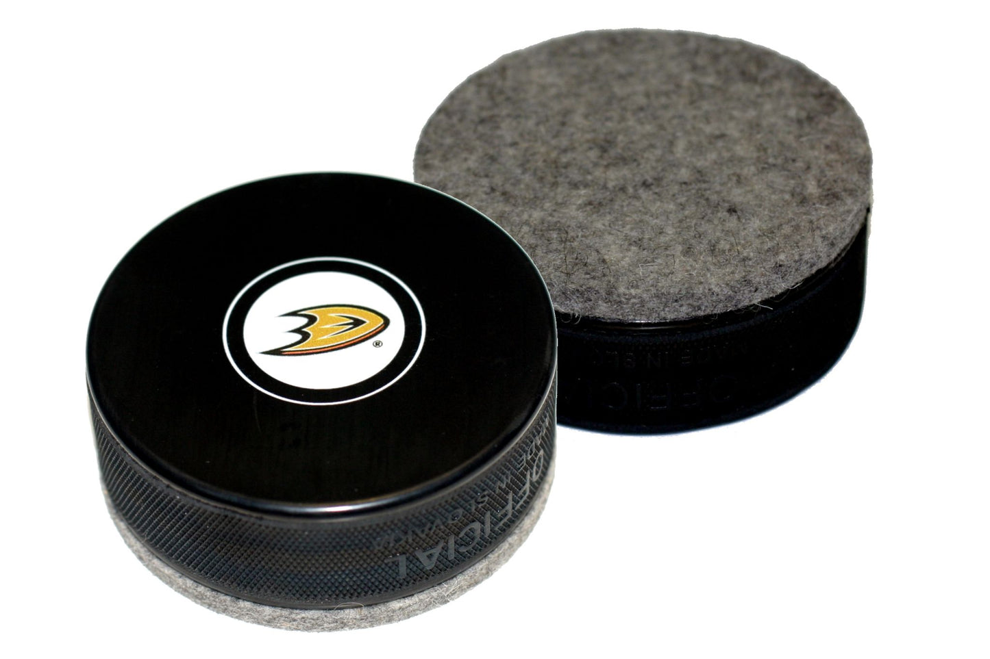 Anaheim Ducks Autograph Series Hockey Puck Board Eraser For Chalk and Whiteboards
