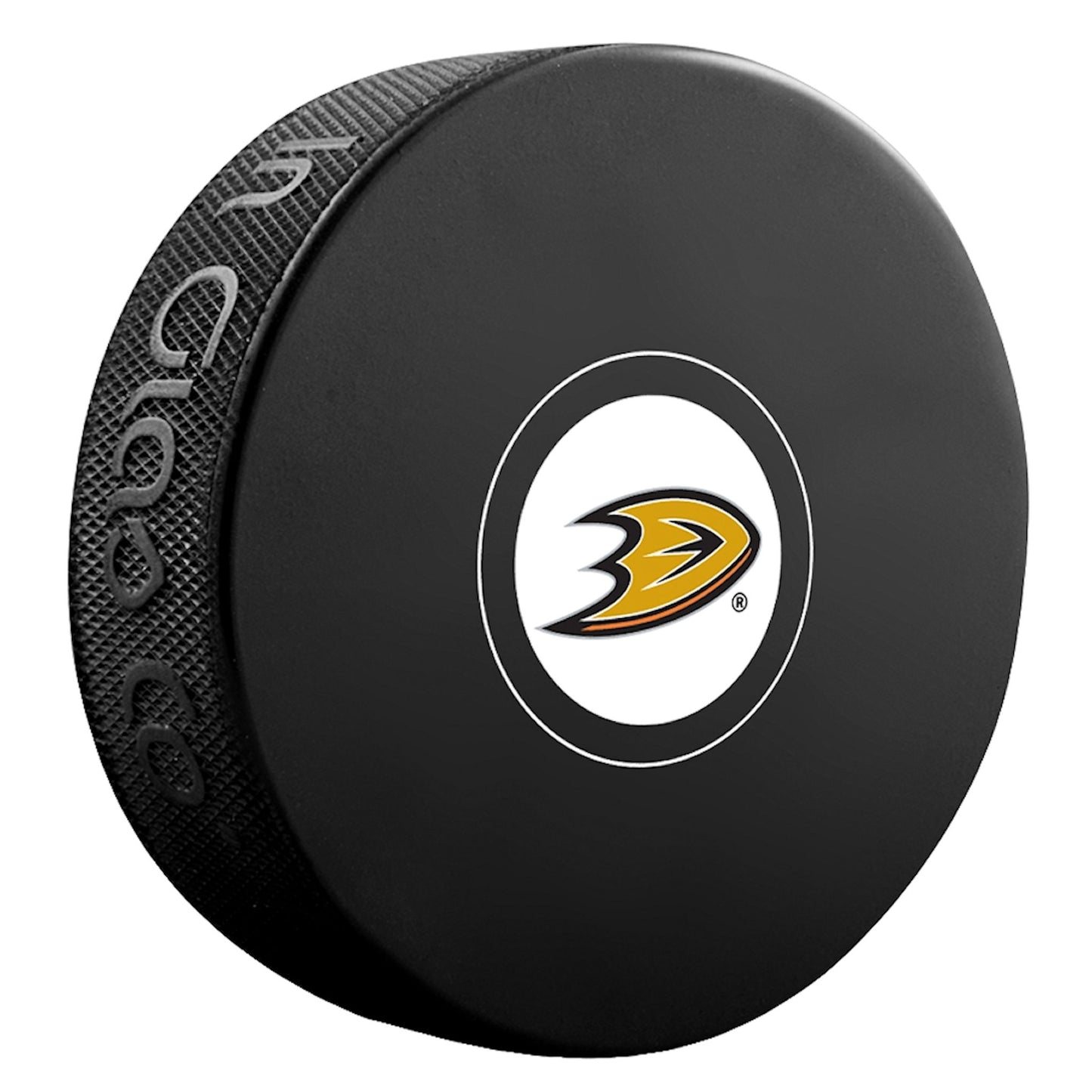 Anaheim Ducks Autograph Style Collectible Hockey Puck