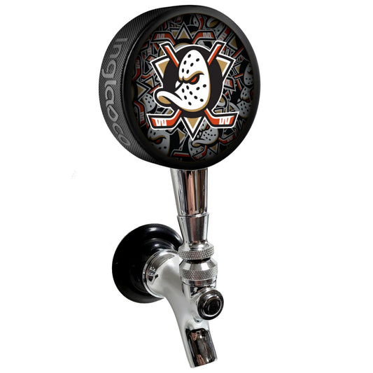 Anaheim Ducks Basic Series Hockey Puck Beer Tap Handle