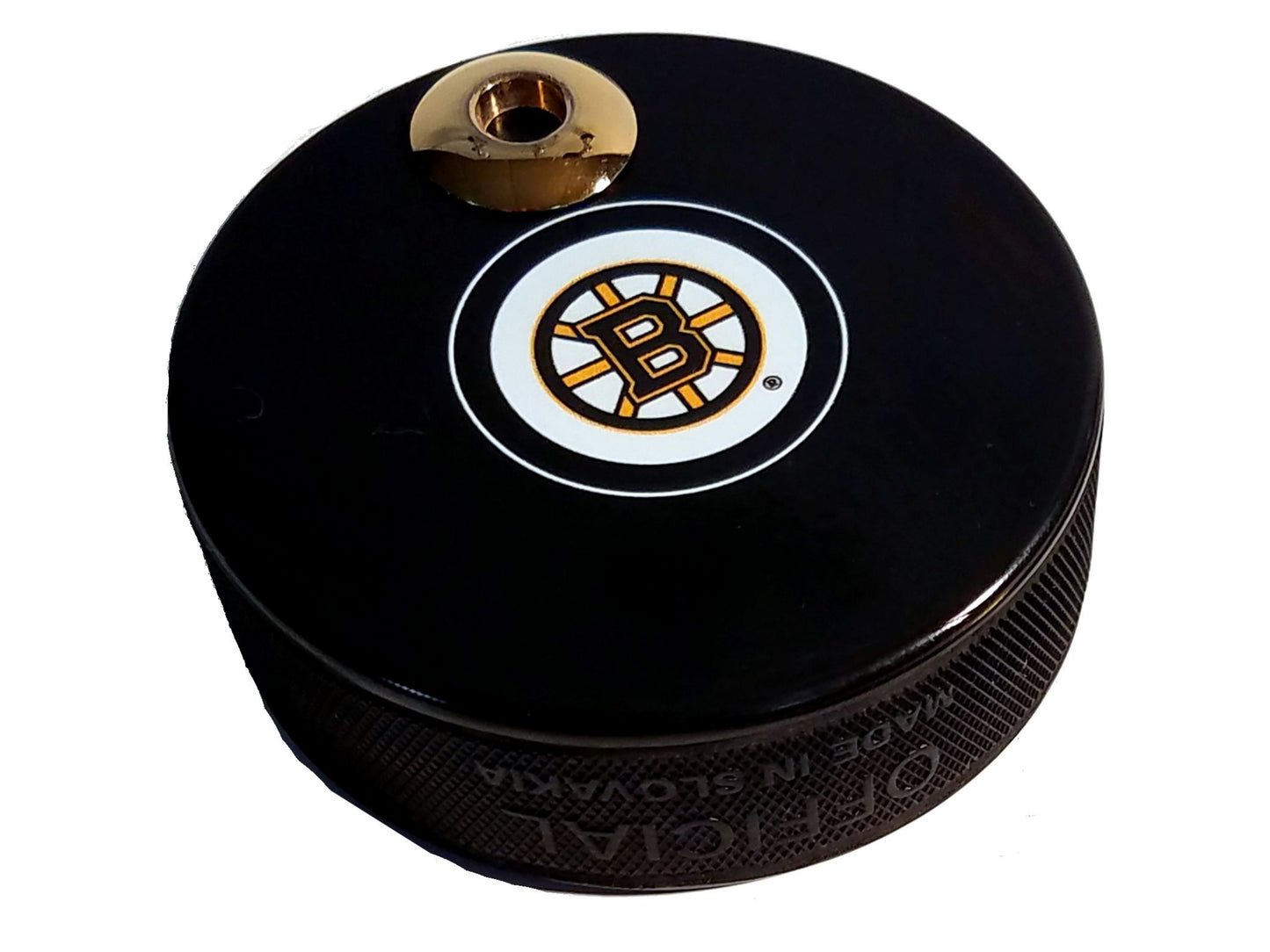 Boston Bruins Auto Series Artisan Hockey Puck Desk Pen Holder