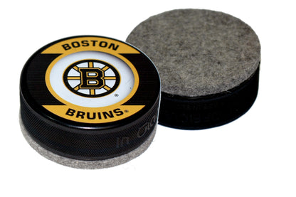 Boston Bruins Retro Series Hockey Puck Board Eraser For Chalk & Whiteboards