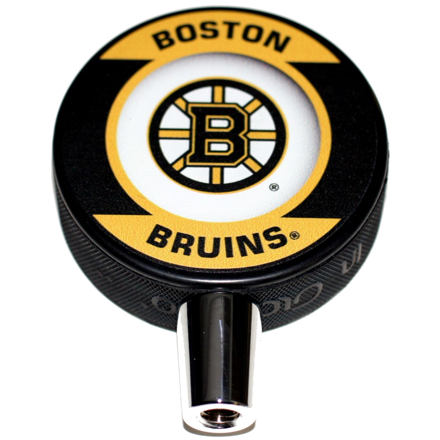 Boston Bruins Retro Series Hockey Puck Beer Tap Handle