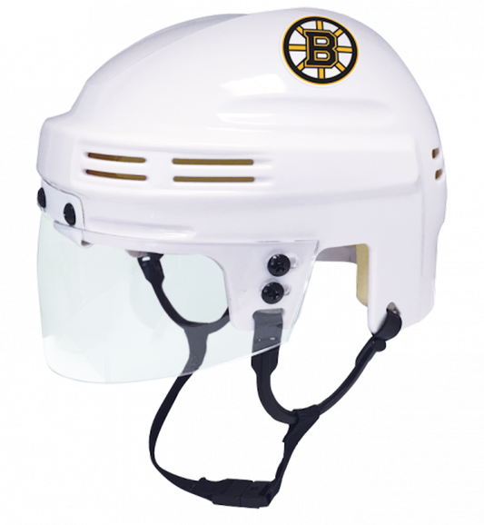 Boston Bruins White Unsigned Collectible Mini Hockey Helmet
