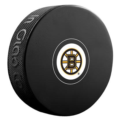 Boston Bruins Autograph Style Collectible Hockey Puck