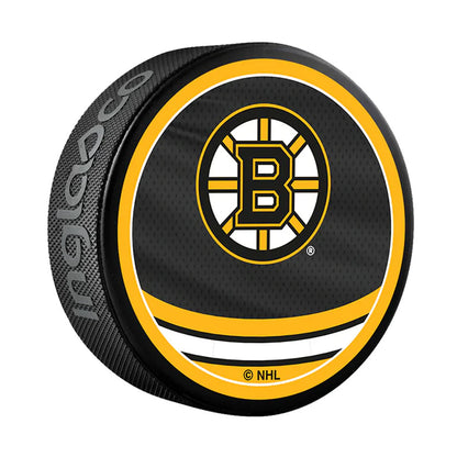 Boston Bruins Reverse Retro Series Collectible Hockey Puck