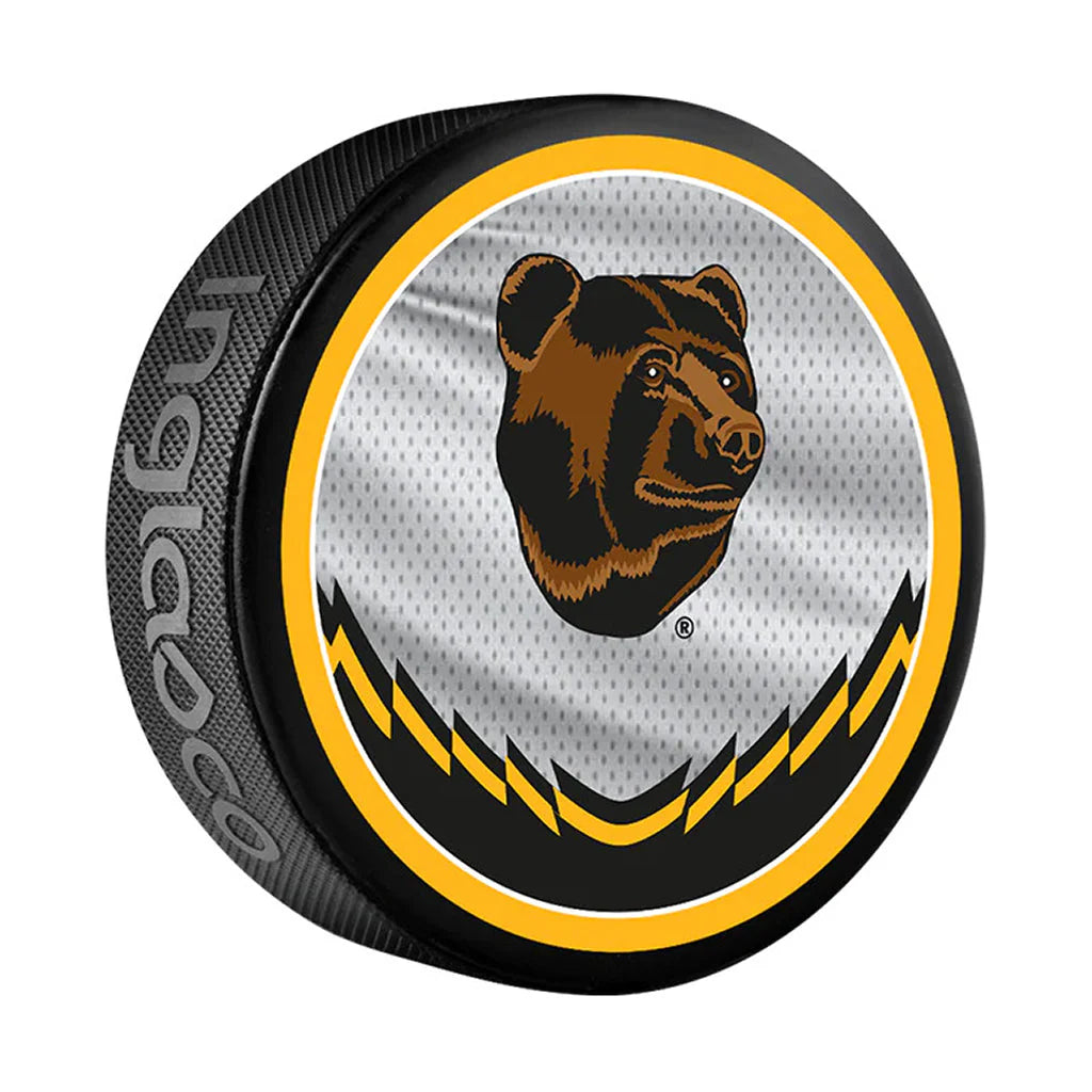 Boston Bruins Reverse Retro Series Collectible Hockey Puck