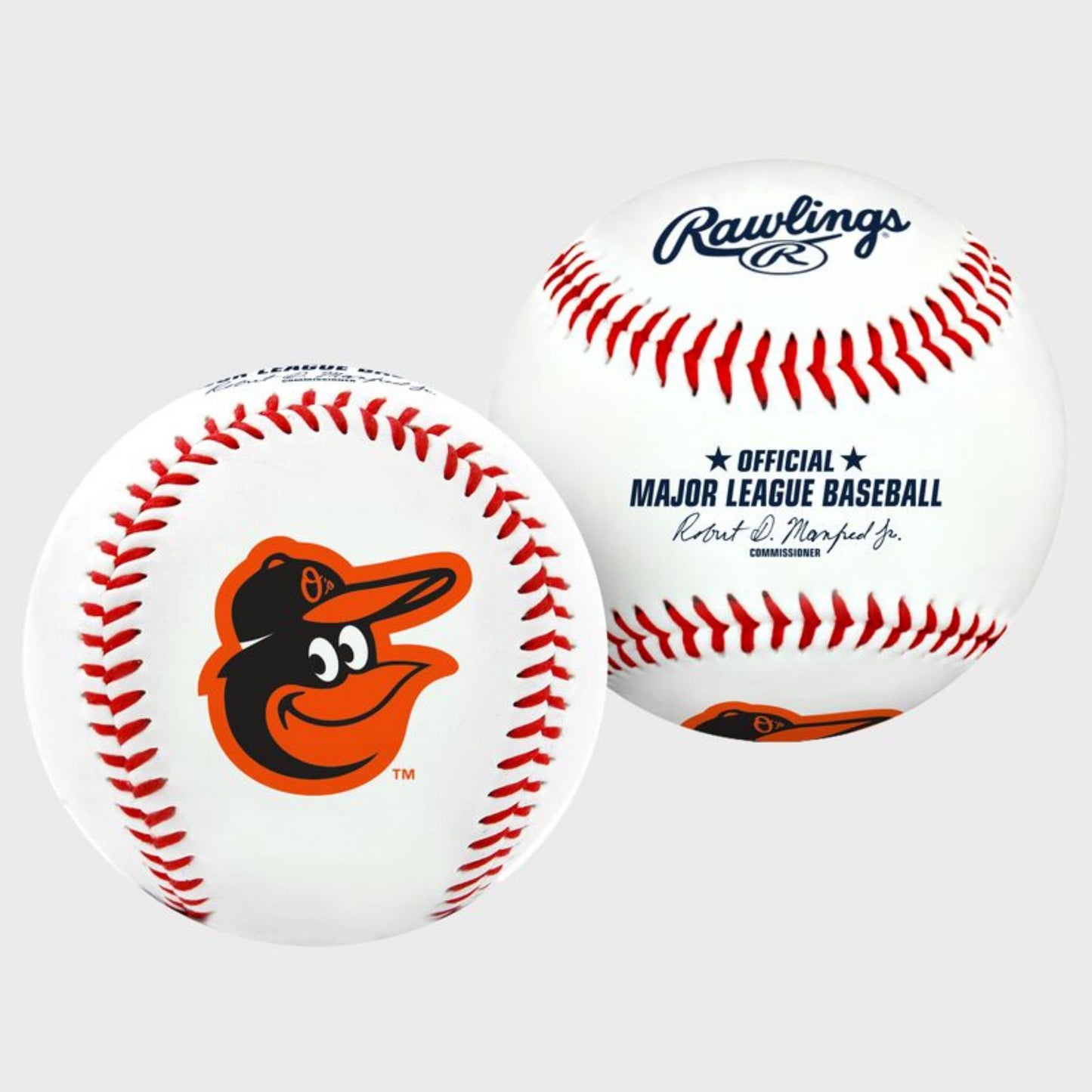 Baltimore Orioles Collectible MLB Logo Baseball