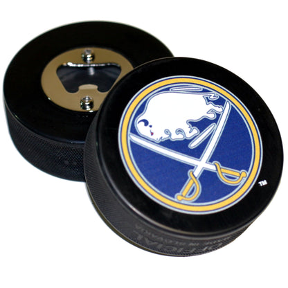 Buffalo Sabres Basic Series Hockey Puck Bottle Opener