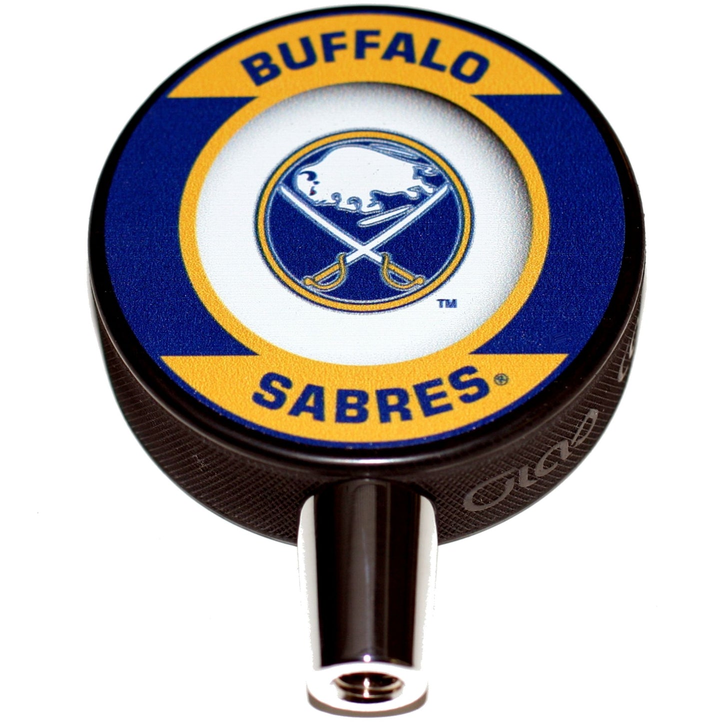 Buffalo Sabres Retro Series Hockey Puck Beer Tap Handle