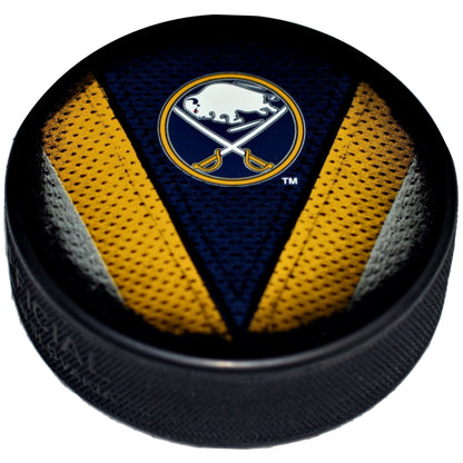 Buffalo Sabres Stitch Series Collectible Hockey Puck