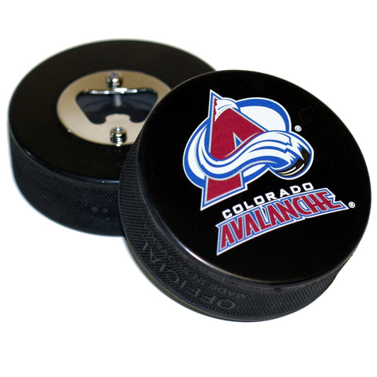 Colorado Avalanche Basic Series Hockey Puck Bottle Opener