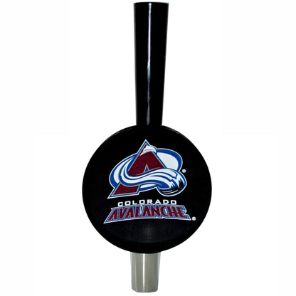 Colorado Avalanche Tall-Boy Hockey Puck Beer Tap Handle