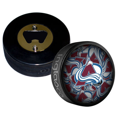 Colorado Avalanche Clone Series Hockey Puck Bottle Opener