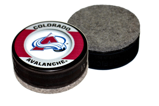 Colorado Avalanche Retro Series Hockey Puck Board Eraser For Chalk & Whiteboards