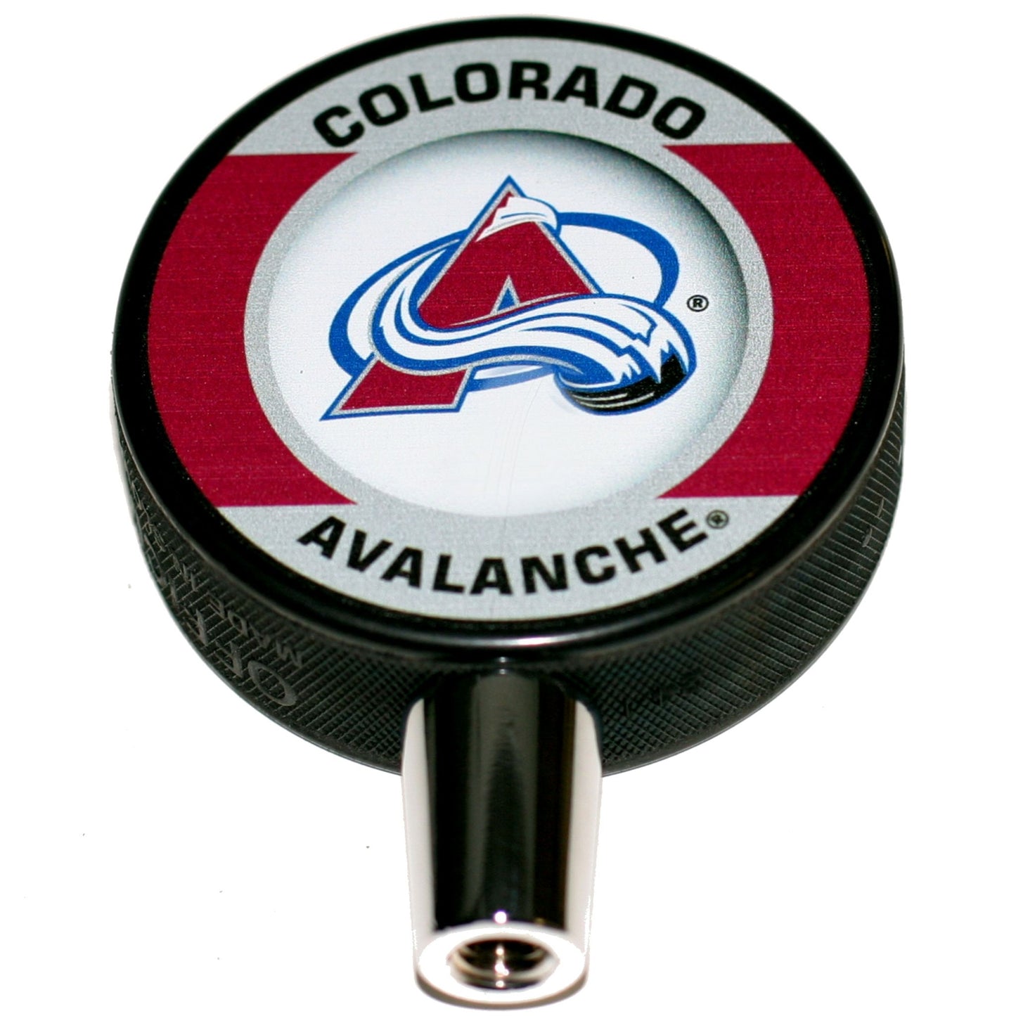 Colorado Avalanche Retro Series Hockey Puck Beer Tap Handle
