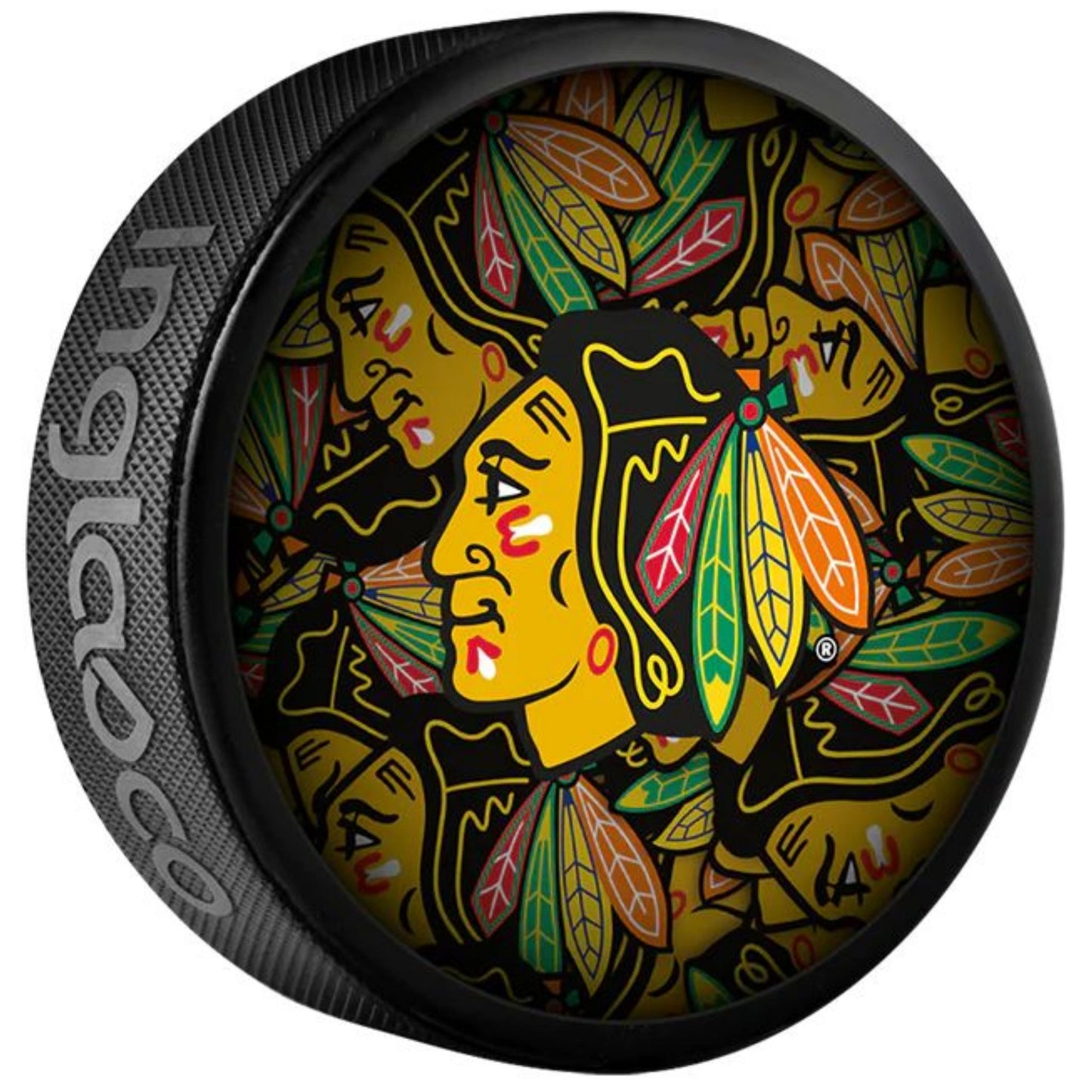 Chicago Blackhawks Clone Series Collectible Hockey Puck