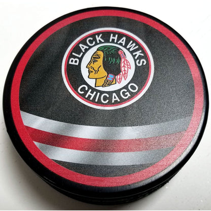 Chicago Blackhawks Reverse Retro Series Collectible Hockey Puck