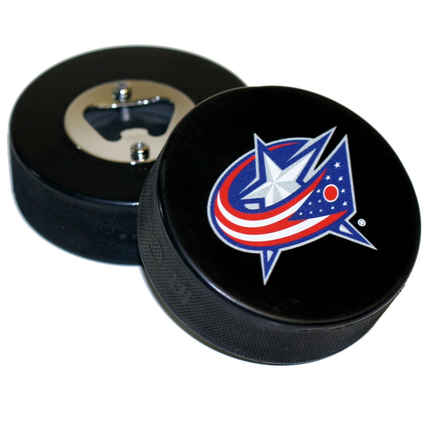 Columbus Blue Jackets Basic Series Hockey Puck Bottle Opener