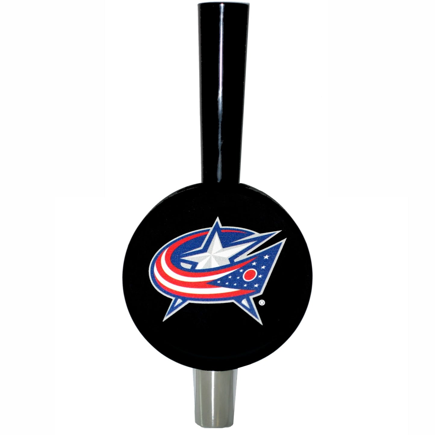 Columbus Blue Jackets Tall-Boy Hockey Puck Beer Tap Handle