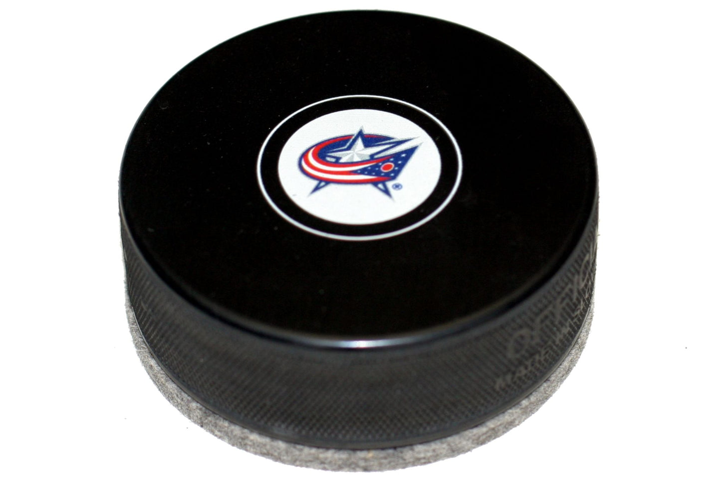 Columbus Blue Jackets Autograph Series Hockey Puck Board Eraser For Chalk and Whiteboards