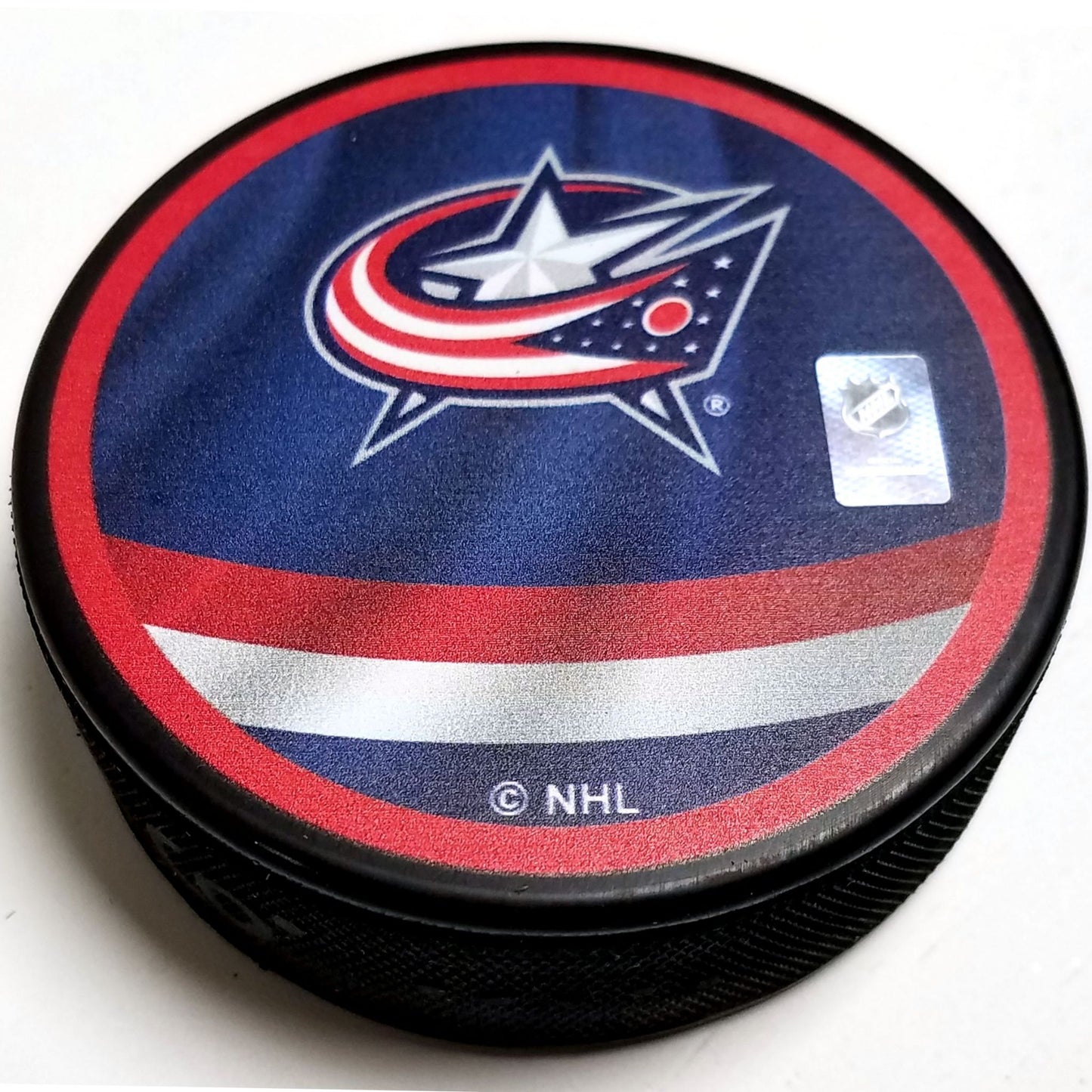 Columbus Blue Jackets Reverse Retro Series Collectible Hockey Puck