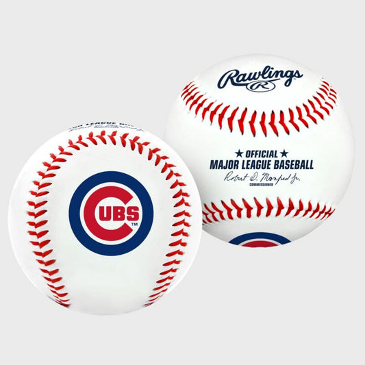 Chicago Cubs Collectible MLB Logo Baseball