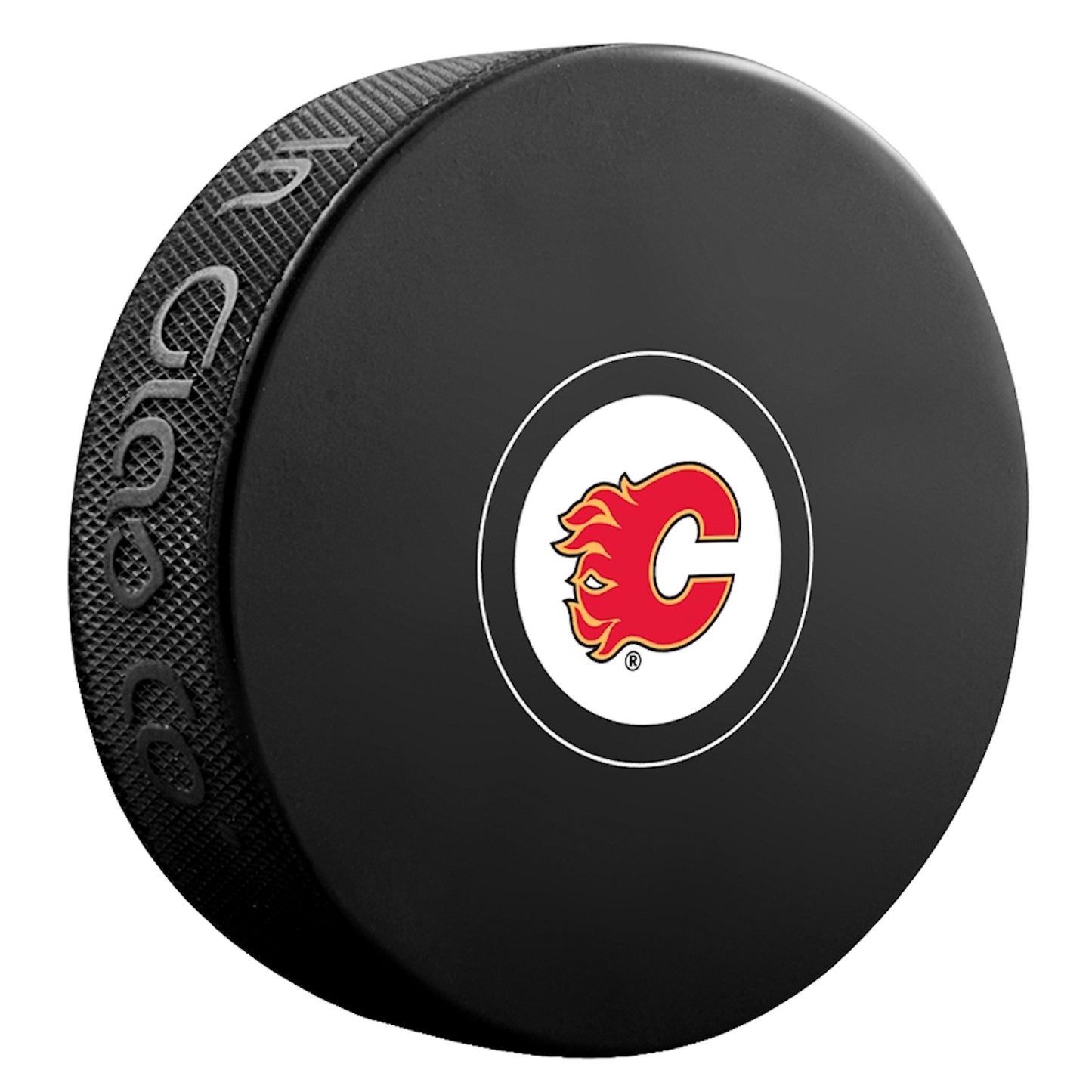 Calgary Flames Autograph Series Collectible Hockey Puck