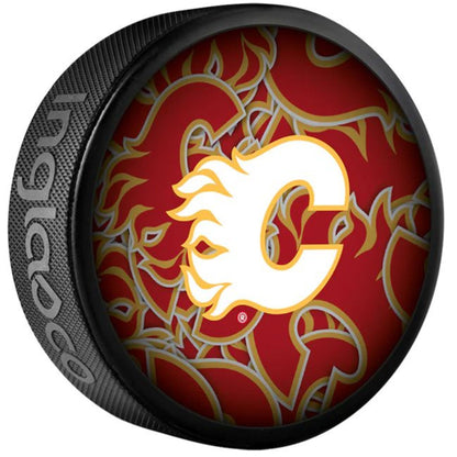 Calgary Flames Clone Series Collectible Hockey Puck