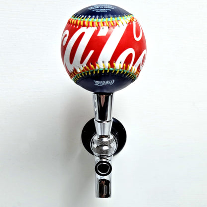 Coca-Cola Colorful Baseball Beer Tap Handle