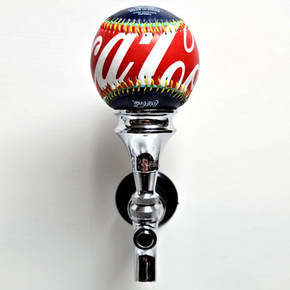 Coca Cola Colorful Baseball Tavern Series Beer Tap Handle