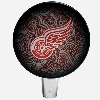 Detroit Red Wings Clone Series Hockey Puck Beer Tap Handle