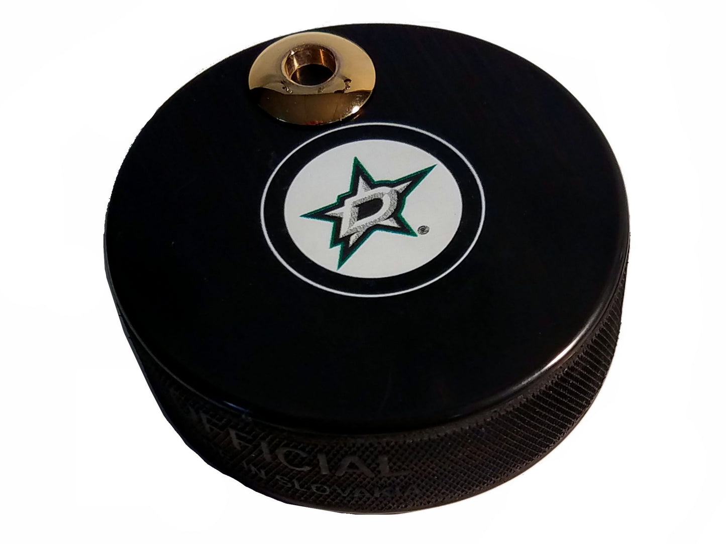Dallas Stars Auto Series Artisan Hockey Puck Desk Pen Holder