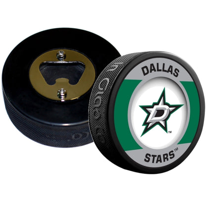 Dallas Stars Retro Series Hockey Puck Bottle Opener
