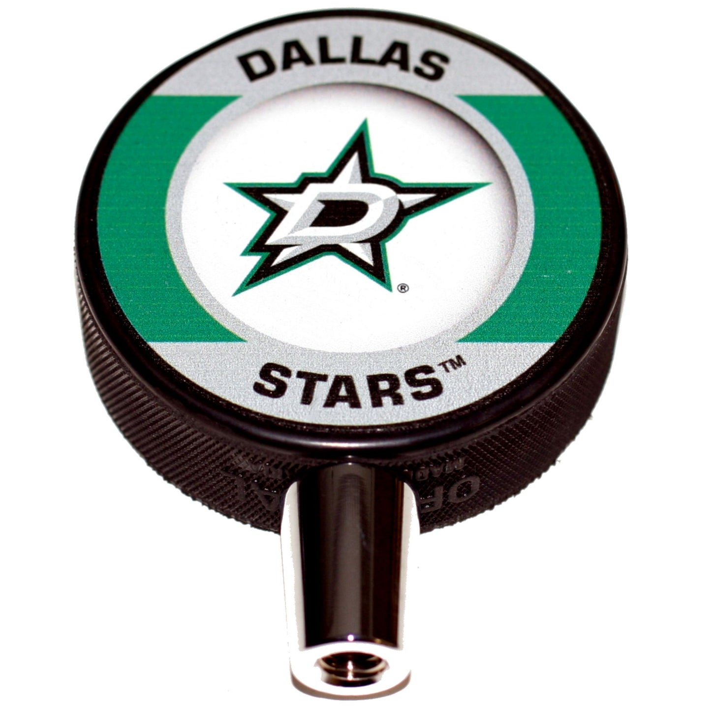 Dallas Stars Retro Series Hockey Puck Beer Tap Handle